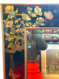 Painted Wall Mirror by Harrison for La Barge, 1993
