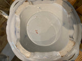 Amari lidded serving dish as is with chips