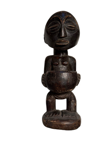 Hand Carved Wood African Figure