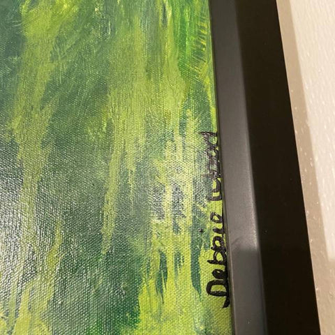 PAINTING  cow signed