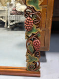 Carved Mirror in Black Forest Style