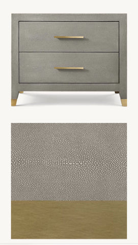 Shagreen Nightstand from Restoration Hardware