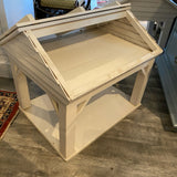 dog housewhite with storage