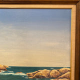 Seascape painting by S. Shatz