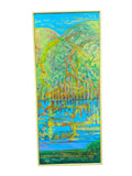 Painting 'Moment on the River' by Richard Fraenkel