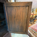 Gothic Style Carved English Elm Cabinet, late 19th cent.