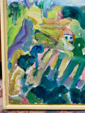 Painting of Chateufort, France 12/6/83 by Richard Fraenkel