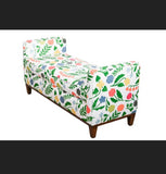 Christopher Farr upholstered bench