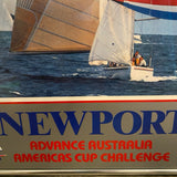 1983 Americas Cup framed poster