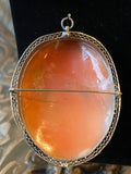 18k cameo pin / pendant