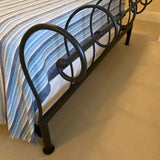 Iron King Size Sleigh Bed