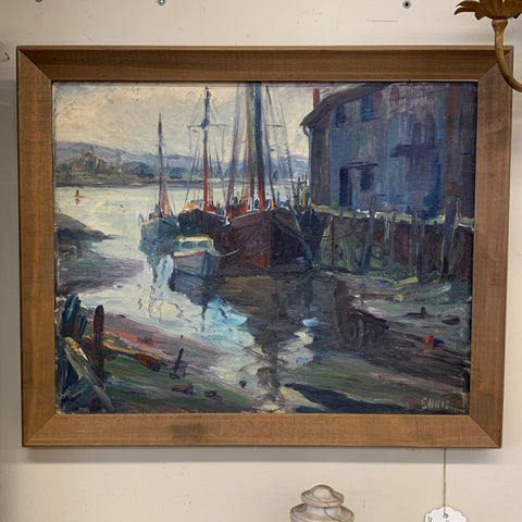 Oil on Canvas by George Pearse Ennis, Signed