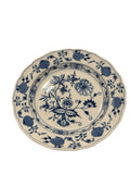blue onion dinner plate
