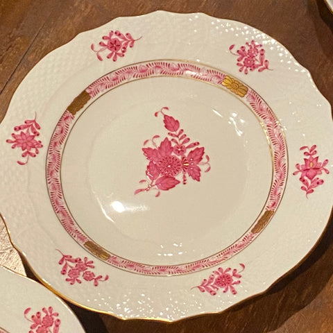 pair of Herend plates