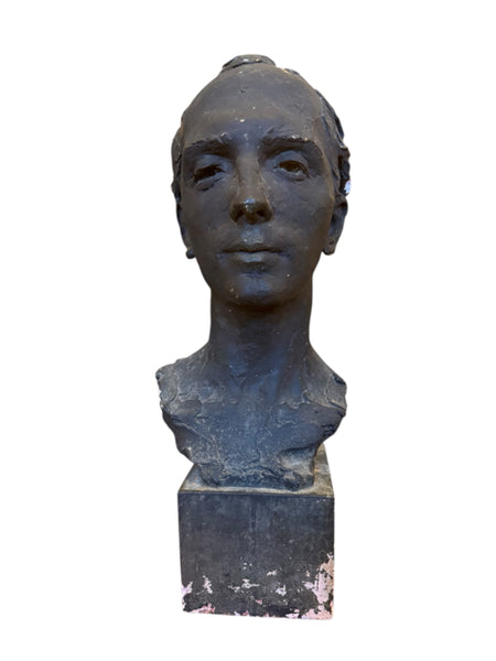 Plaster Bust Of Man