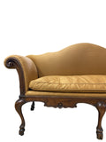 English Chippendale Hoof Footed Sofa