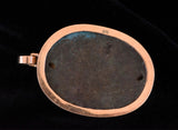 18k huge turquoise scarab ancient Egyptian revival relic