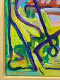 Painting 'Vue, Coulet des Vignes' by Richard Fraenkel