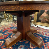 Stickley dining room table with 3 leaves