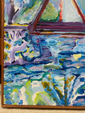 Painting of Untitled Bridge December, 22, 1982 by Richard Fraenkel