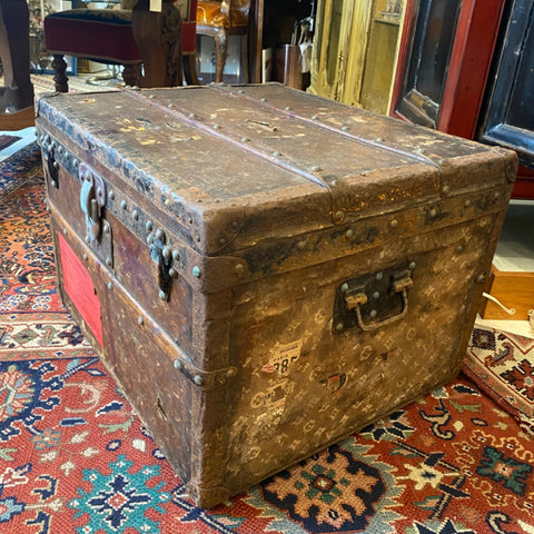 Louis Vuitton trunk with tray