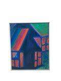 Painting 'Bornholm Barn at Night' by Richard Fraenkel