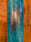 Gustavsberg argenta fish vase