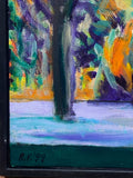 Painting 'Opposite Our Place, Fall' by Richard Fraenkel