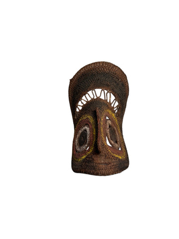 African woven mask