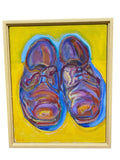 Painting 'The Shoes of the Artist' by Richard Fraenkel