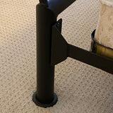 Iron King Size Sleigh Bed