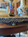 silver plate tray