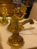 24 k gold plated faucet fixtures by Sherle Wagner