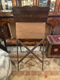 Antique children's chalkboard easel