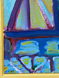Painting of Untitled Bridge December, 22, 1982 by Richard Fraenkel
