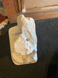 alabaster sculpture of feet