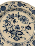 blue onion dinner plate