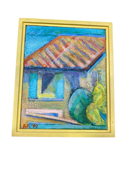 Painting ' House' by Richard Fraenkel