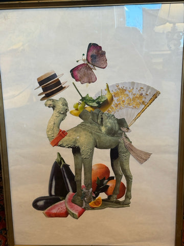 Camel Collage by Museum Curator Henry Joyce