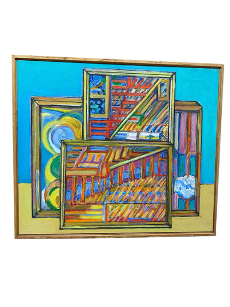 Painting 'Three Stacked Paintings' by Richard Fraenkel
