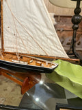 Handcrafted 'Bluenose' Wooden Boat Model