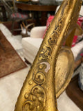 ANTIQUE 1920s ITALIAN WOOD GRESSO GOLD LEAF VALET STAND