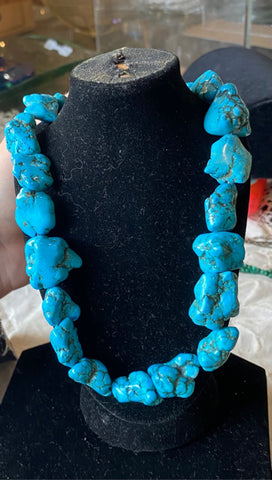 Large Turquoise Necklace