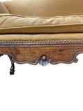 English Chippendale Hoof Footed Sofa