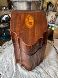 19th Century Inlaid Shell Letter Box