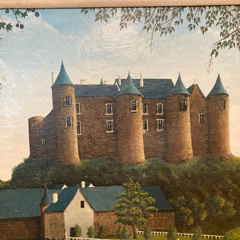 Jules Lefranc oil painting of Castle