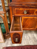 Banded Inlaid Federal Style Secretary Desk