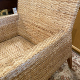 Pair of rattan chairs