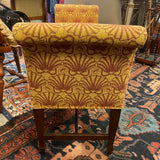 shell fabric bench