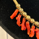 Gold Filled Branch Coral Necklace